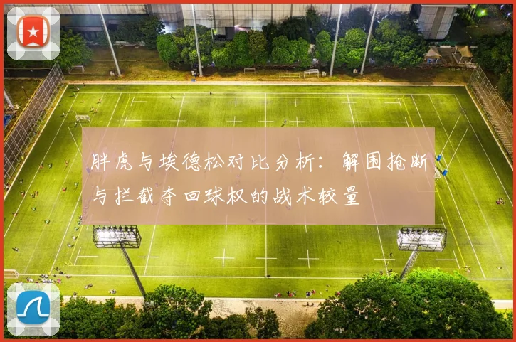 胖虎与埃德松对比分析：解围抢断与拦截夺回球权的战术较量